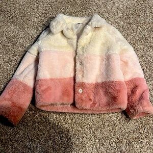 4T toddler fleece coat